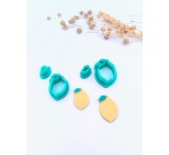 R042-CF Emporte-pièce citron + feuille R042-CF Emporte-pièce citron + feuille